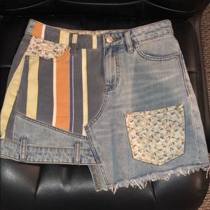 Jean skirt: